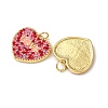 Brass Rhinestone Pendants KK-C143-39G-02-2