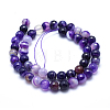 Natural Agate Beads G-J371-13-10mm-2