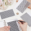 4 Sheets 4 Styles Acrylic Imitation Pearl Stickers Paper Sheets for Craft DIY-SP0002-64D-3