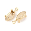 Brass Sew on Prong Settings KK-C163-11G-2