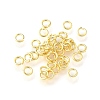 Brass Open Jump Rings KK-V007-004G-09-1