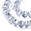 Electroplate Glass Beads Strands EGLA-Q094-A04-2