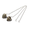 Natural Dalmatian Jasper Dowsing Pendulums G-R492-01S-02-1