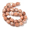 Natural Red Netstone Beads Strands GG-CBAF8A8-A02-01-5