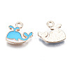 Alloy Enamel Charms ENAM-S115-037D-2