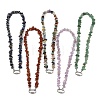 Natural Gemstone Chip Beaded Necklaces NJEW-JN06393-2