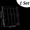 PVC Desktop Sport Card Organizer Holders AJEW-WH0248-918C-3