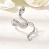 304 Stainless Steel Cuff Open Rings STAS-H259-06P-2