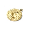 Ion Plating(IP) 304 Stainless Steel Pendants STAS-B058-19G-02-2