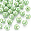 Opaque Acrylic Beads LS-X-TACR-S154-10F-01-1