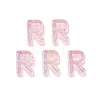 UV Plating Transparent Acrylic European Beads OACR-M027-02R-01-1