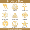 Nickel Decoration Stickers DIY-WH0450-169-2