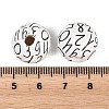 Printed Wooden Beads WOOD-T034-01B-3