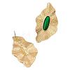 Zinc Alloy Enamel Stud Earrings FS-WG35A62-01-5