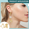 40Pcs 925 Sterling Silver Clip-on Earring Findings STER-BC0004-56A-5