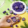 56Pcs 4 Styles Silicone Beads FIND-TA0010-75C-6