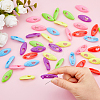 6Bags Plastic Scraf Clips JEWB-FH0002-77-3