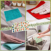 10Pcs 5 Styles Wood Pulp Cotton Cleaning Cloth AJEW-MA0001-35A-5