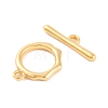 Brass Toggle Clasps LS-KK-U024-02G-2