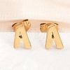 304 Stainless Steel Stud Earrings SA-T001-03G-4