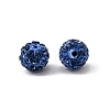 Polymer Clay Rhinestone Beads RB-H284-6MM-2-2