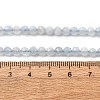 Natural Aquamarine Beads Strands G-A276-C09-4mm-02-7