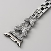 Alloy Rhinestone Butterfly Watch Band FIND-SZC0022-016B-2