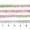 Transparent Painted Glass Beads Strands LS-DGLA-A034-T3mm-A18-3