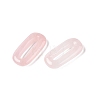 Natural Rose Quartz Oval Pendants G-N342-105C-2