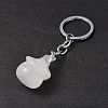 Natural Quartz Crystal Keychains KEYC-P011-04P-11-3