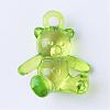 Transparent Acrylic Pendants TACR-S132-22-2