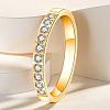 Stainless Steel and Crystal Rhinestone Finger Rings for Women FS-WG71548-11-1