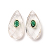 Natural Quartz Crystal Pendants X-G-P586-01G-10-1