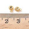 Brass Tube Bails KK-C099-12B-G-3