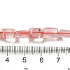 Cherry Quartz Glasse Beads Strands G-G085-A08-01-4