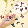 Craftdady 17Pcs 17 Style Alloy Enamel Pendants ENAM-CD0001-14-14