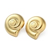 Ion Plating(IP) 304 Stainless Steel Stud Earrings EJEW-C080-01G-2