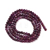 Natural Ruby Beads Strands G-C181-B06-02-3