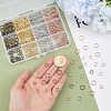 440Pcs 3 Colors Alloy Soldered Closed Jump Rings KK-PH0015-66-3