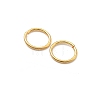 Brass Open Jump Rings KK-H532-43G-G-2