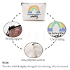 Polycotton Canvas Stroage Bags ABAG-WH0029-106-4
