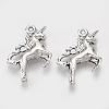 Tibetan Style Alloy Pendants LS-TIBEP-T052-28AS-RS-1