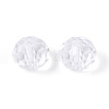 Baking Paint Transparent Glass Beads X1-GLAA-N011-10mm-02-2