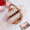 3 Yards Polyester Flower Lace Trim OCOR-OC0001-67A-5