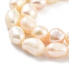 Natural Cultured Freshwater Pearl Beads Strands PEAR-P062-28E-4