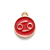 Alloy Enamel Pendants LS-ENAM-S124-01A-07D-2