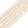 Natural Cultured Freshwater Pearl Beads Strands PEAR-P064-19G-06A-2