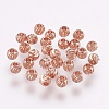 Brass Spacer Beads LS-KK-G312-01RG-4mm-RG-1