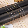 Brass Coated Iron Flat Cable Chains CH-TAC0007-02AB-8