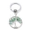 Natural Green Aventurine Keychain KEYC-E023-03D-2